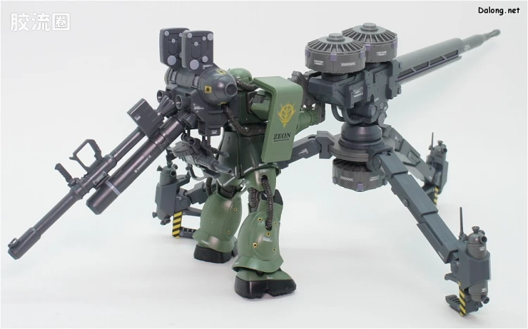 HG 雷霆宙域 普通版 扎古II+大枪套装（高达THUNDERBOLT Ver.） - 图片
