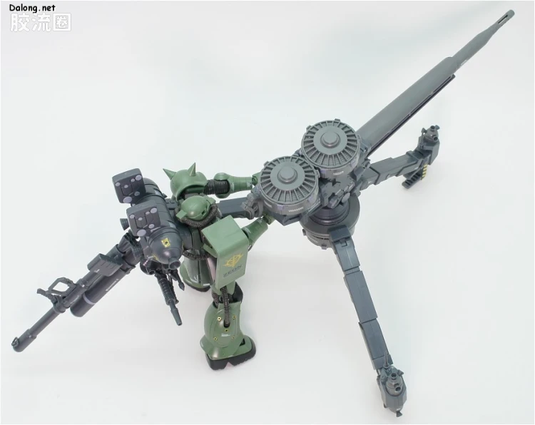 HG 雷霆宙域 普通版 扎古II+大枪套装（高达THUNDERBOLT Ver.） - 图片