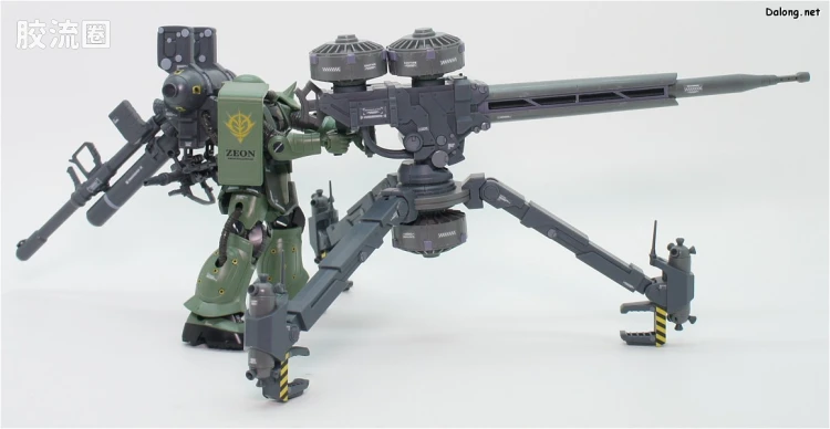 HG 雷霆宙域 普通版 扎古II+大枪套装（高达THUNDERBOLT Ver.） - 图片