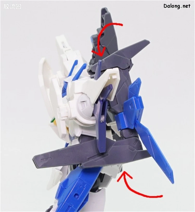 钢普拉Build 综合 HGBD:R 039 高达OO天翔号莫比乌斯式 - 图片
