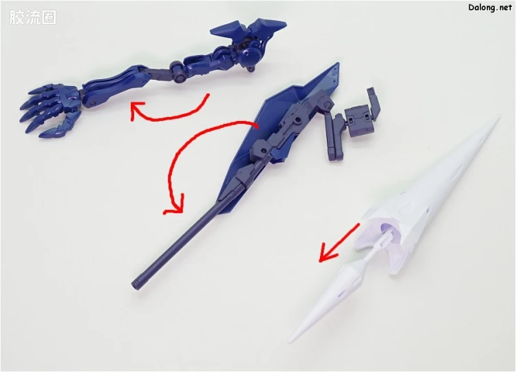 钢普拉Build 综合 HGBD:R武器配件 015 神怪手臂武装 - 图片