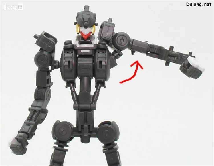 高达铁血的奥尔芬斯 HG 1/144 普通版 01 高达巴巴托斯 - 图片
