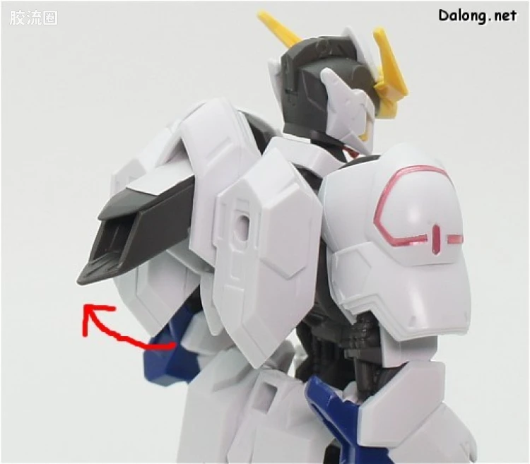 高达铁血的奥尔芬斯 HG 1/144 普通版 01 高达巴巴托斯 - 图片