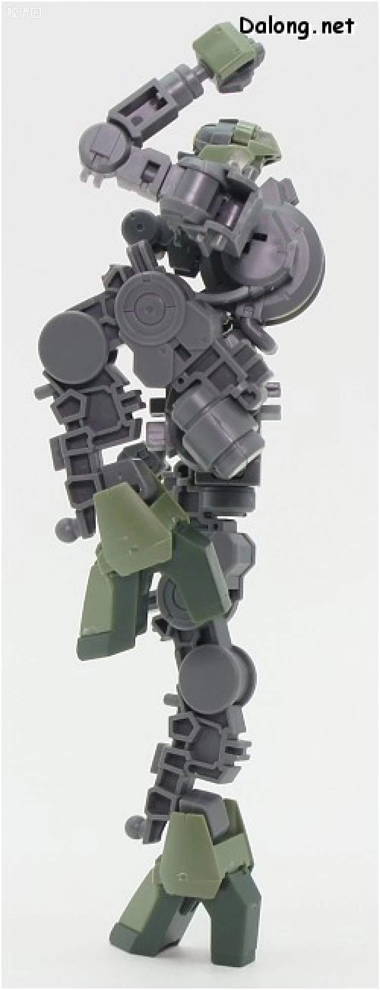 高达铁血的奥尔芬斯 HG 1/144 普通版 02 EB-06 格雷兹 - 图片