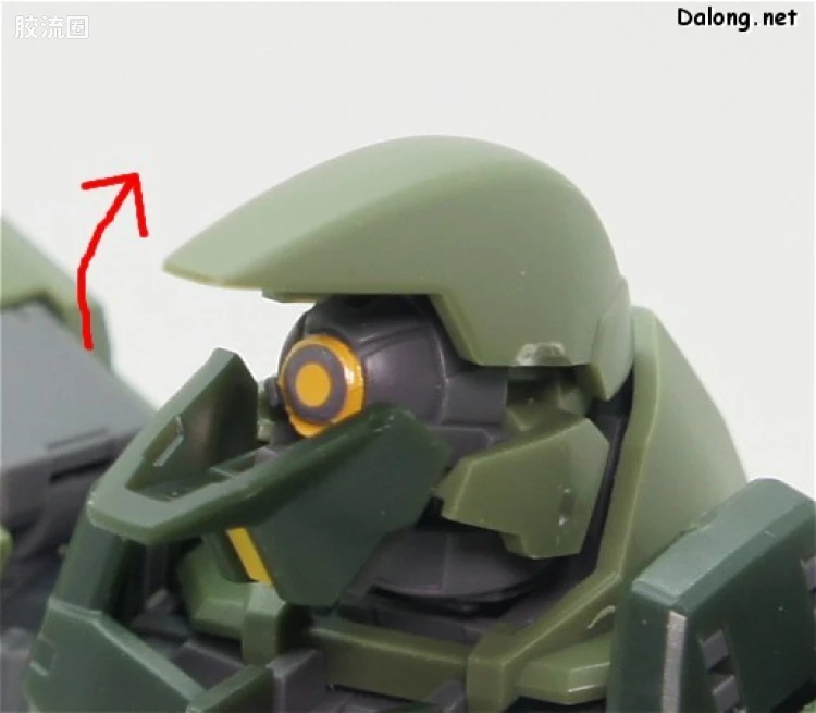 高达铁血的奥尔芬斯 HG 1/144 普通版 02 EB-06 格雷兹 - 图片