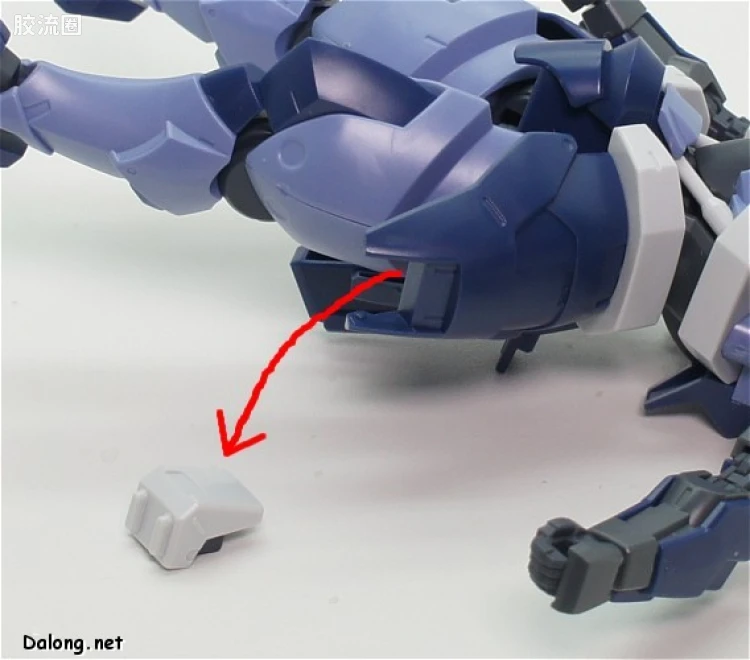 高达铁血的奥尔芬斯 HG 1/144 普通版 06 百炼 - 图片