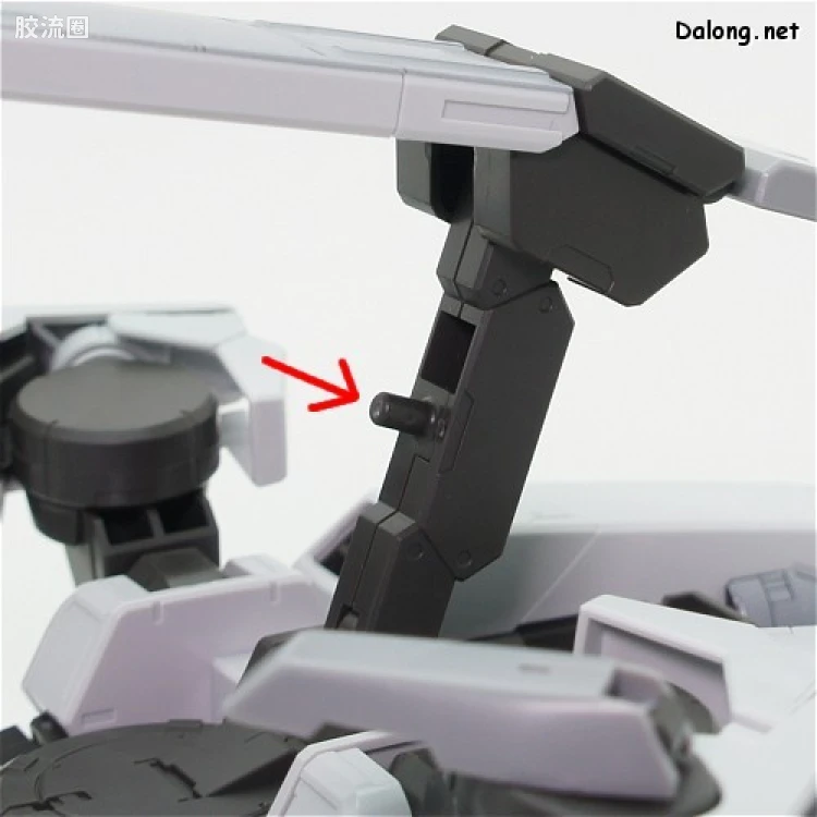 高达铁血的奥尔芬斯 HG 1/144 普通版 07 高达巴巴托斯&库坦三型 长距离输送推进器 - 图片