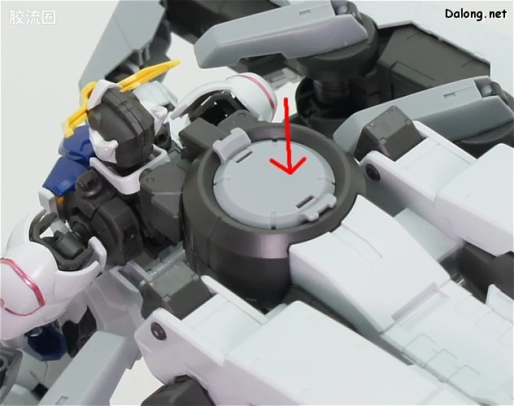 高达铁血的奥尔芬斯 HG 1/144 普通版 07 高达巴巴托斯&库坦三型 长距离输送推进器 - 图片