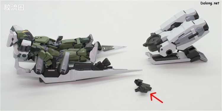 高达铁血的奥尔芬斯 HG 1/144 普通版 07 高达巴巴托斯&库坦三型 长距离输送推进器 - 图片
