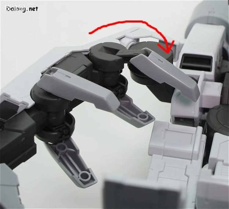 高达铁血的奥尔芬斯 HG 1/144 普通版 07 高达巴巴托斯&库坦三型 长距离输送推进器 - 图片