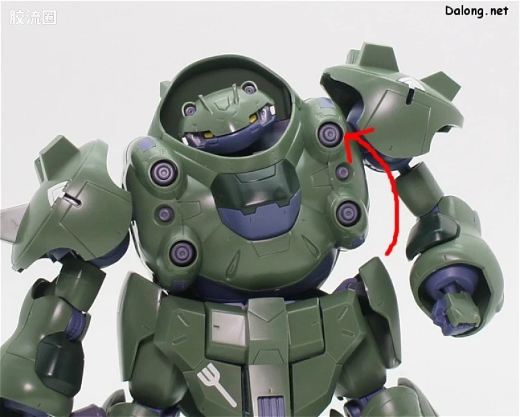 高达铁血的奥尔芬斯 HG 1/144 普通版 08 高达古辛 - 图片