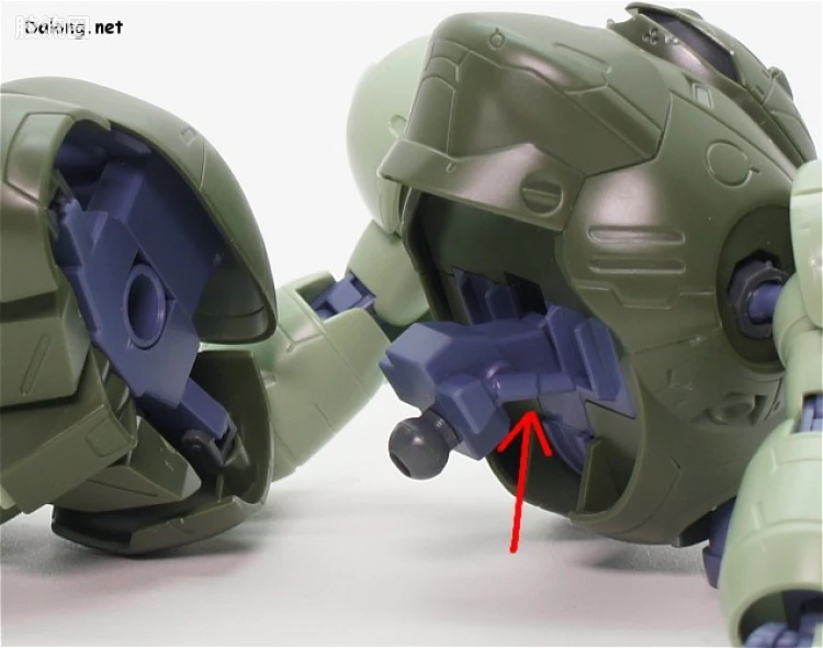 高达铁血的奥尔芬斯 HG 1/144 普通版 09 曼罗迪 - 图片