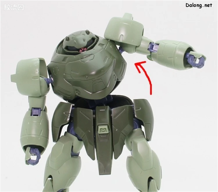 高达铁血的奥尔芬斯 HG 1/144 普通版 09 曼罗迪 - 图片