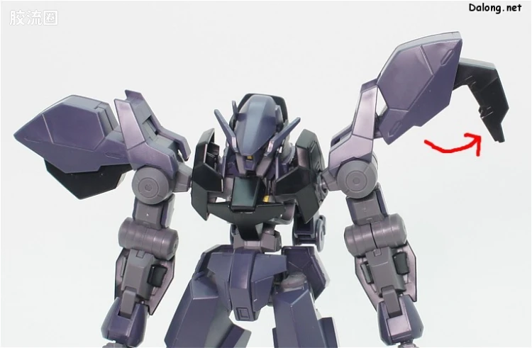 高达铁血的奥尔芬斯 HG 1/144 普通版 18 格雷兹 艾因 - 图片
