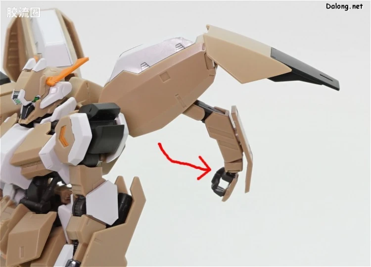 高达铁血的奥尔芬斯 HG 1/144 普通版 23 高达古辛  深度重锻型 - 图片