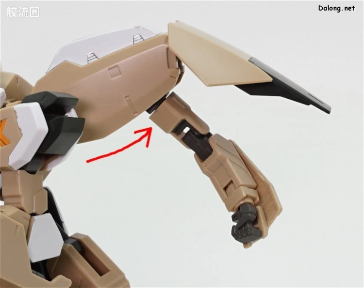 高达铁血的奥尔芬斯 HG 1/144 普通版 23 高达古辛  深度重锻型 - 图片