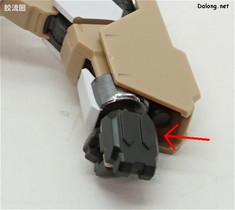 高达铁血的奥尔芬斯 HG 1/144 普通版 23 高达古辛  深度重锻型 - 图片