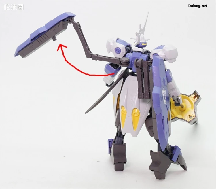 高达铁血的奥尔芬斯 HG 1/144 普通版 35 高达锡蒙力·维达尔 - 图片