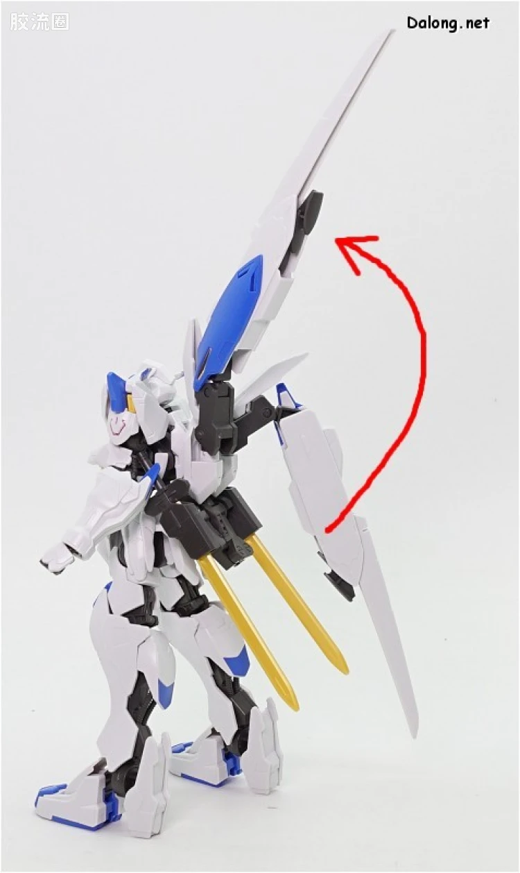 高达铁血的奥尔芬斯 HG 1/144 普通版 36 高达巴耶力 - 图片
