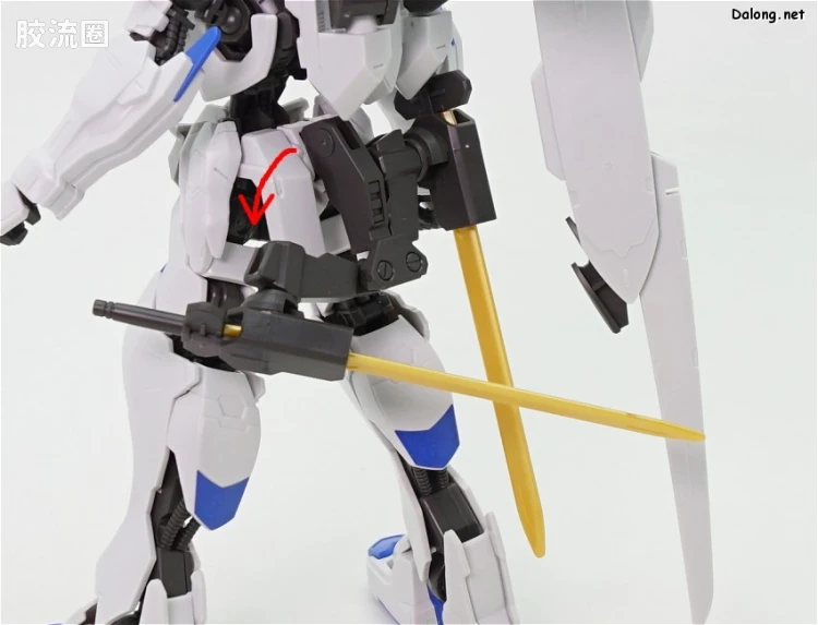高达铁血的奥尔芬斯 HG 1/144 普通版 36 高达巴耶力 - 图片