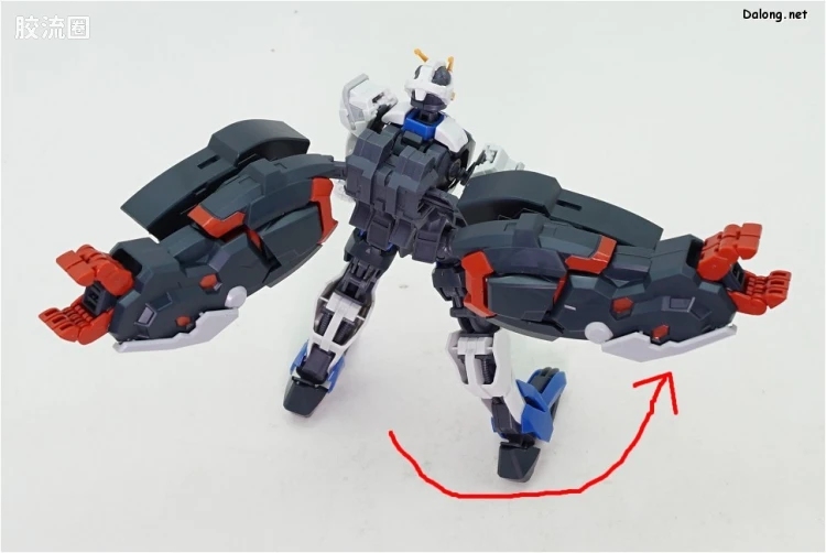 高达铁血的奥尔芬斯 HG 1/144 普通版 38 高达但他林 - 图片