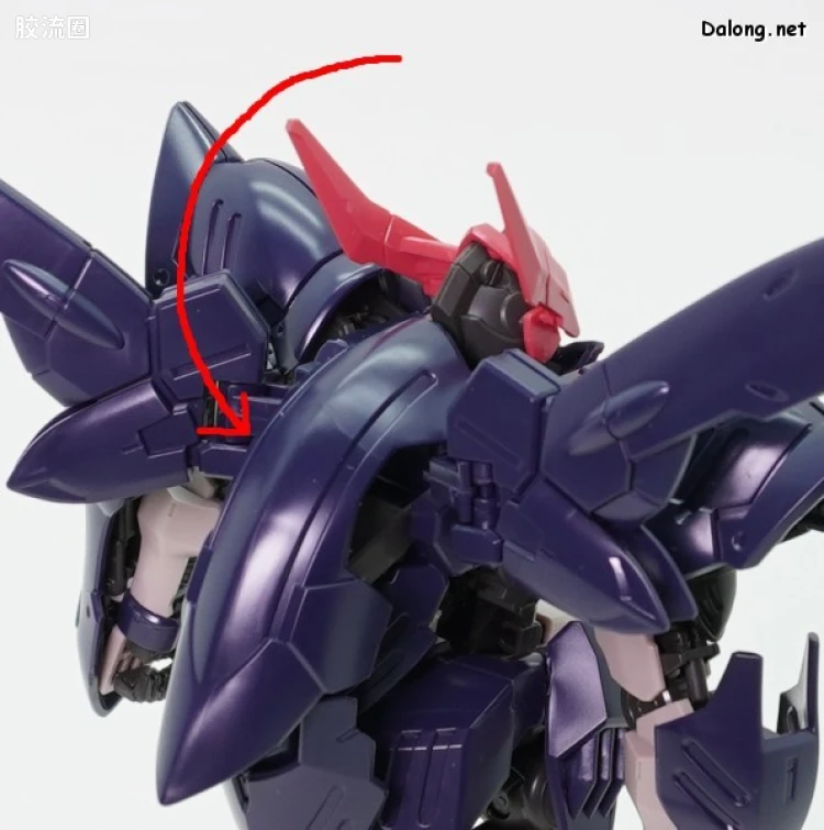 高达铁血的奥尔芬斯 HG 1/144 普通版 42 高达格莫瑞 - 图片