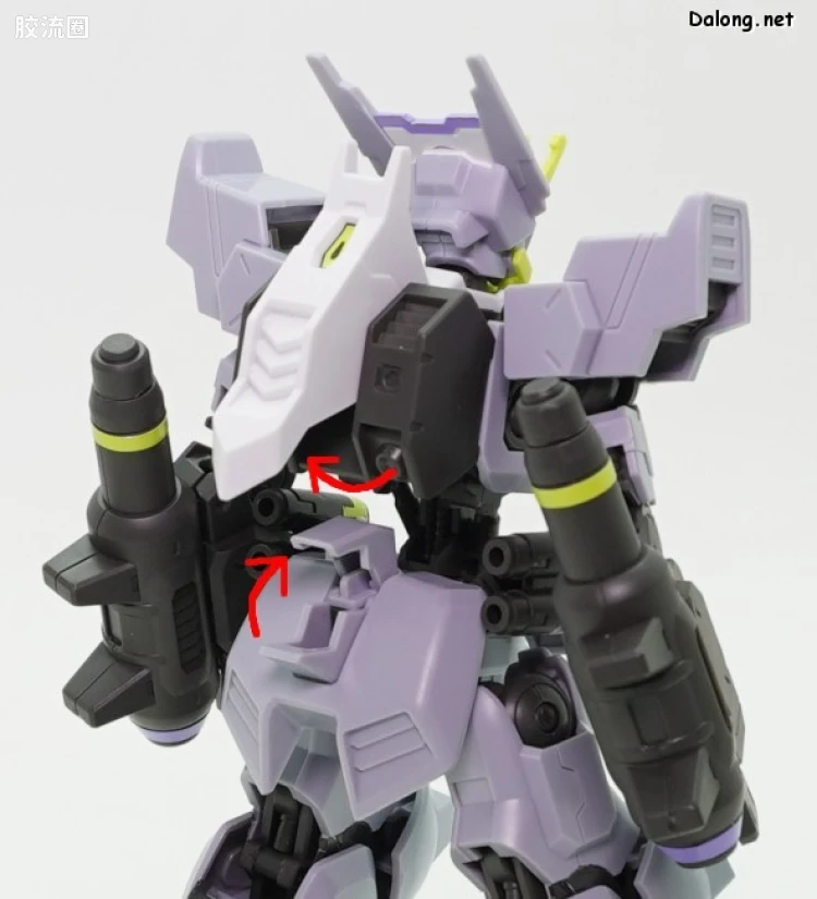 高达铁血的奥尔芬斯 HG 1/144 普通版 43 高达阿斯蒙蒂斯 - 图片