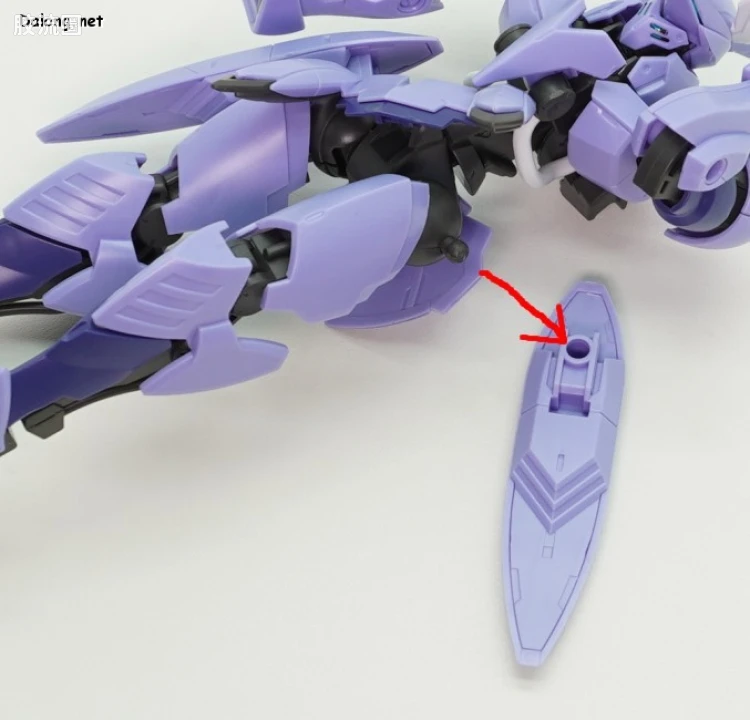 高达铁血的奥尔芬斯 HG 1/144 普通版 45 希格露恩 - 图片