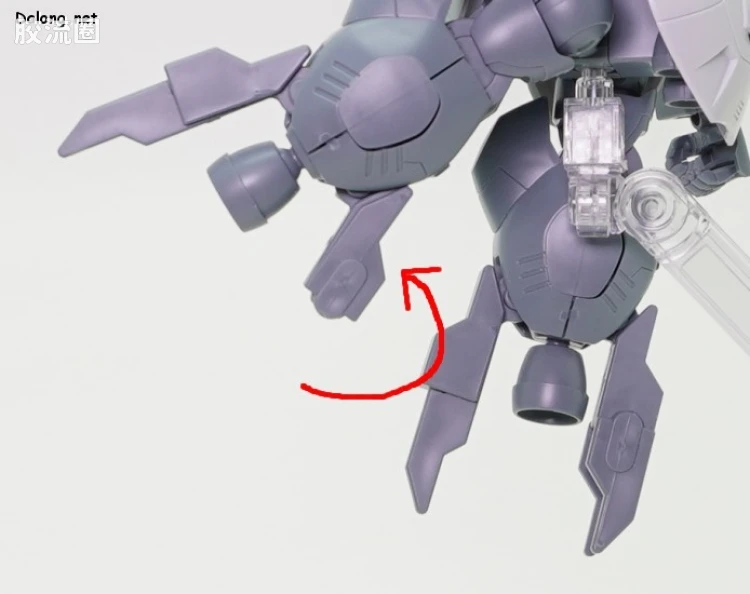 高达铁血的奥尔芬斯 HG 1/144 普通版 46 猿式罗迪 (598机)/猿蟹式罗迪 - 图片