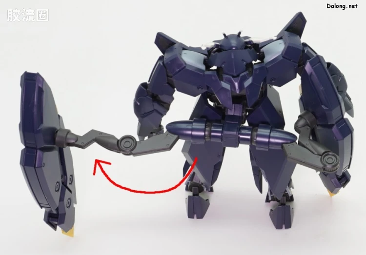 高达铁血的奥尔芬斯 HG 1/144 普通版 47 ASW-G-61 高达扎冈 - 图片