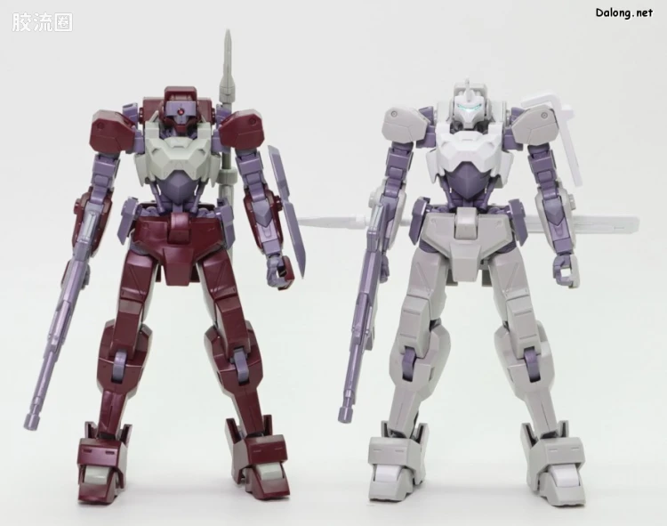高达铁血的奥尔芬斯 HG 1/144 网络限定版 伊欧骨架 狮电改 (奥尔加机) - 图片