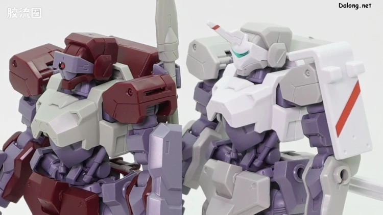 高达铁血的奥尔芬斯 HG 1/144 网络限定版 伊欧骨架 狮电改 (奥尔加机) - 图片