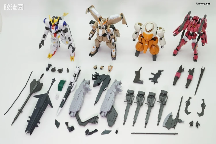 高达铁血的奥尔芬斯 HG 1/144 网络限定版 铁华团完全套装(Complete Set) - 图片