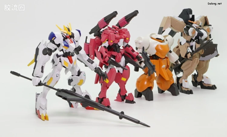 高达铁血的奥尔芬斯 HG 1/144 网络限定版 铁华团完全套装(Complete Set) - 图片