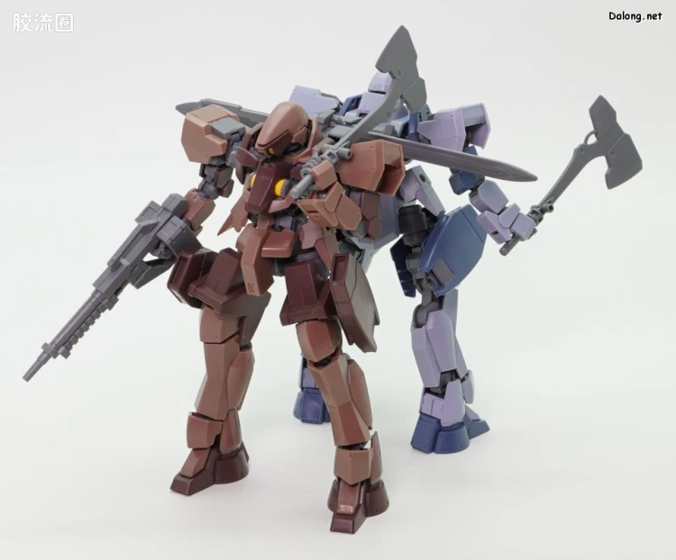 高达铁血的奥尔芬斯 HG 1/144 网络限定版 格雷兹(地上战式样) 套装 - 图片