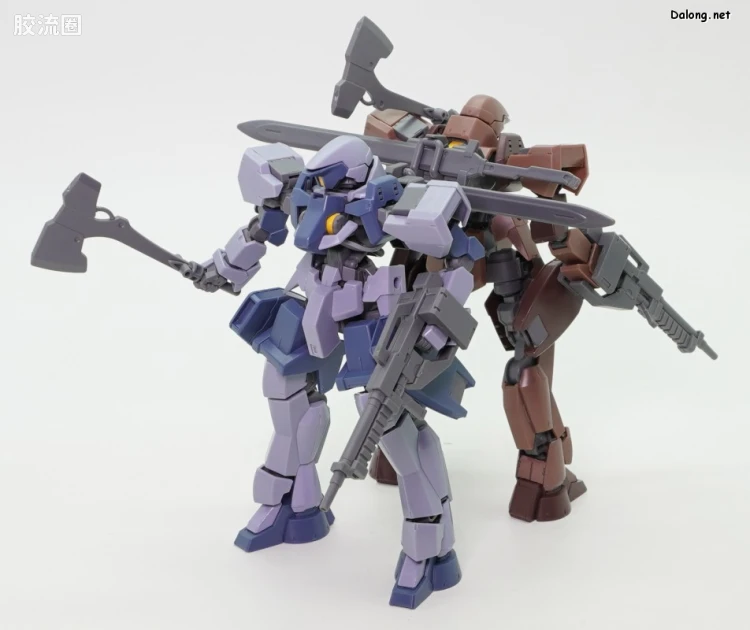 高达铁血的奥尔芬斯 HG 1/144 网络限定版 格雷兹(地上战式样) 套装 - 图片