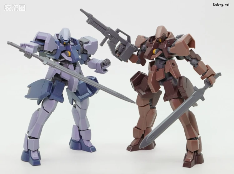 高达铁血的奥尔芬斯 HG 1/144 网络限定版 格雷兹(地上战式样) 套装 - 图片