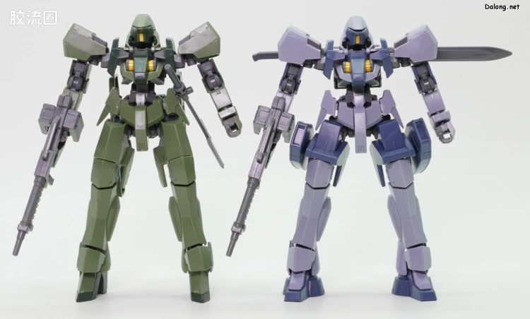 高达铁血的奥尔芬斯 HG 1/144 网络限定版 格雷兹(地上战式样) 套装 - 图片