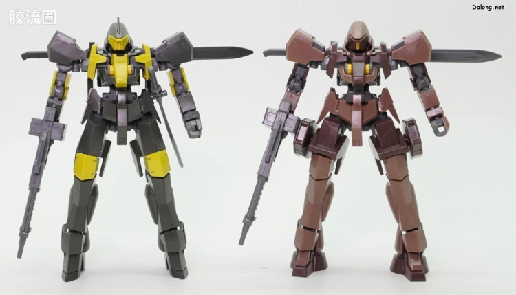 高达铁血的奥尔芬斯 HG 1/144 网络限定版 格雷兹(地上战式样) 套装 - 图片