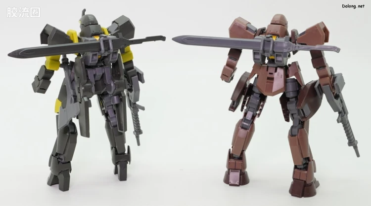 高达铁血的奥尔芬斯 HG 1/144 网络限定版 格雷兹(地上战式样) 套装 - 图片