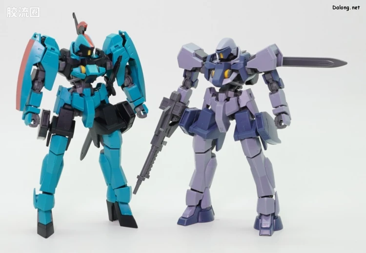 高达铁血的奥尔芬斯 HG 1/144 网络限定版 格雷兹(地上战式样) 套装 - 图片