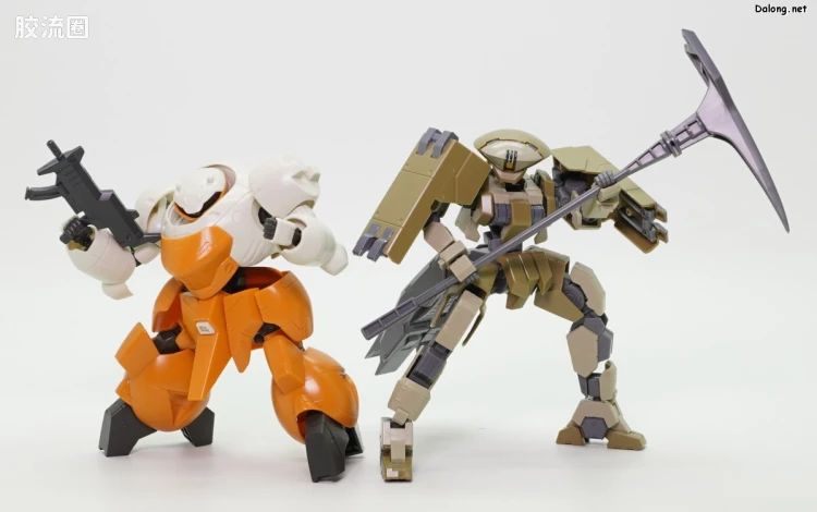 高达铁血的奥尔芬斯 HG 1/144 网络限定版 陆战曼罗迪&盖雷尔处刑者套装 - 图片