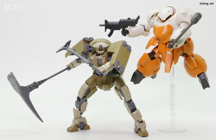 高达铁血的奥尔芬斯 HG 1/144 网络限定版 陆战曼罗迪&盖雷尔处刑者套装 - 图片