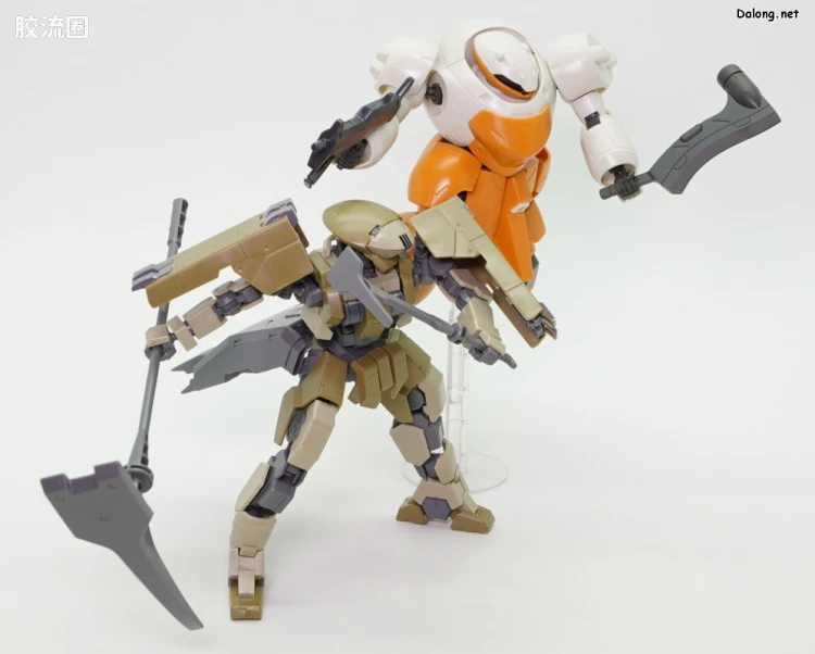 高达铁血的奥尔芬斯 HG 1/144 网络限定版 陆战曼罗迪&盖雷尔处刑者套装 - 图片