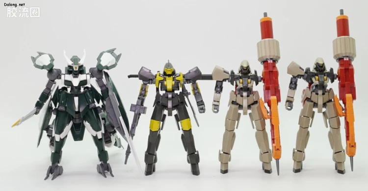 高达铁血的奥尔芬斯 HG 1/144 网络限定版 加拉尔霍恩 阿瑞安罗德舰队 完全套装 - 图片