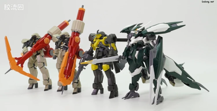高达铁血的奥尔芬斯 HG 1/144 网络限定版 加拉尔霍恩 阿瑞安罗德舰队 完全套装 - 图片