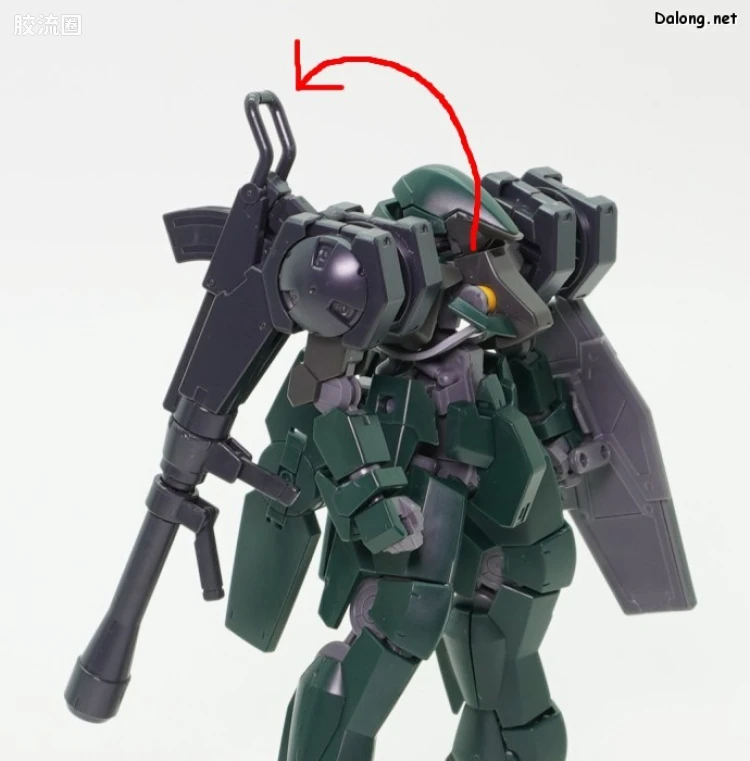 高达铁血的奥尔芬斯 HG 1/144 网络限定版 格雷兹盾装&格雷兹(阿瑞安罗德舰队所属机)套装 - 图片