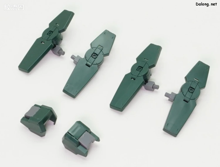 高达铁血的奥尔芬斯 HG 1/144 网络限定版 格雷兹盾装&格雷兹(阿瑞安罗德舰队所属机)套装 - 图片