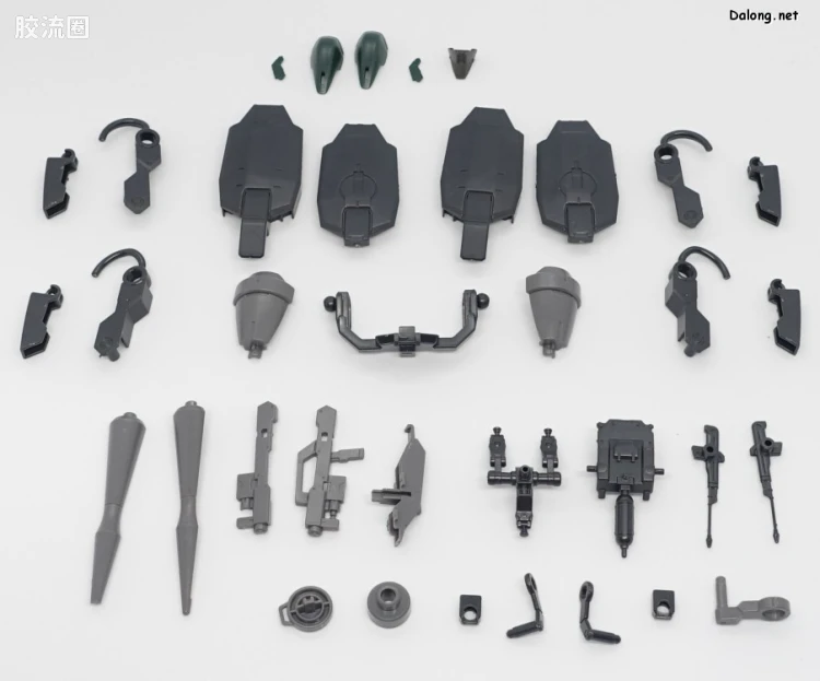 高达铁血的奥尔芬斯 HG 1/144 网络限定版 格雷兹盾装&格雷兹(阿瑞安罗德舰队所属机)套装 - 图片