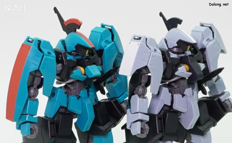 高达铁血的奥尔芬斯 HG 1/144 网络限定版 格雷兹 骑士型 麦基利斯队机 - 图片